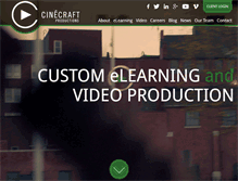 Tablet Screenshot of cinecraft.com